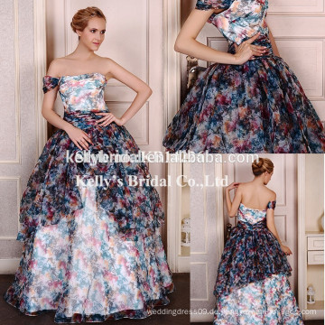 Spandex / Polyester Material und Abend / formale Kleider, Club Kleid Typ prom Kleid 2015 neue Mode Stil Blumenmädchen Kleid